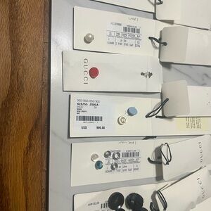 Gucci,St Laurent, Salvatore and more Button Collection